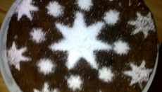 Moelleux au chocolat étoilé