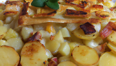 Tartiflette de pâtisson