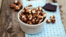 Popcorn au chocolat