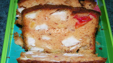 Cake poulet tandoori