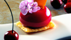 Cerise en mousse