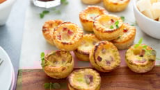 Bouchées apéritives saveur Flammekueche