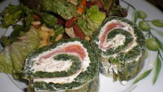 Saumon aux épinards et crème fraîche