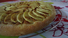 Brioche façon tarte aux pommes