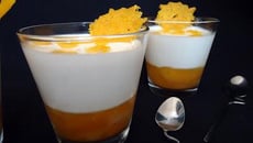 Panna cotta sur gelée d'agrumes
