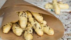 Gressins au cumin