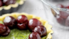 Tartelettes cerises-pistache