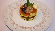 Ma tartelette de Pâques : chocolat, ananas et fruit de la passion