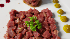 Tartare de magret de canard