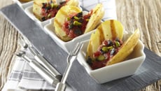 Pompadour Label Rouge grillées aux pistaches et à la tomate