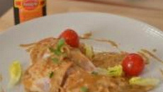 Suprême de volaille et sa sauce onctueuse aux champignons