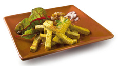 Frites de Tofou au curry