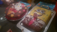 Gâteau Bob l'Eponge maison