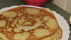 Crèpes à la purée