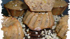 Muffins d'automne à la mangue et fruits secs