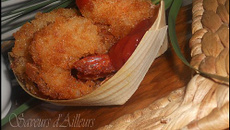 Crevettes panées à la japonaise