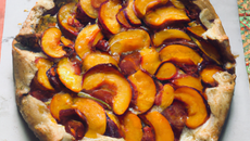 Tarte aux pêches inratable