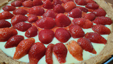 Tarte bourdaloue aux fraises