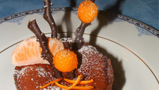 Tarte choco/orange