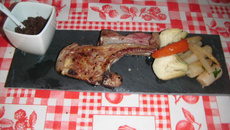 Côte d'agneau parfum méditerranéen