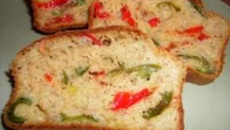 Cake au thon et aux poivrons