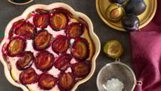 Clafoutis aux prunes rapide