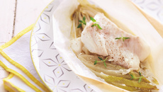 Cabillaud en papillote d’Endives