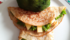 Crêpes complètes au brocoli