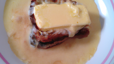 Lieu sauce montée au beurre à la Lomagne