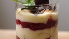 Trifle à la cerise à ma façon