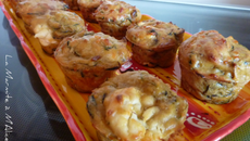 Mini muffins courgette et chèvre