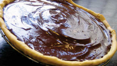 Tarte au chocolat au lait