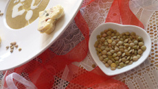 Velouté de lentilles au gingembre