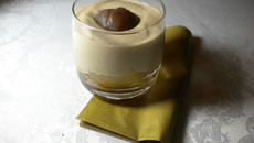 Tiramisu aux poires et aux marrons