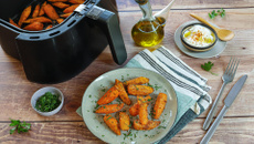 Carottes rôties au Air Fryer