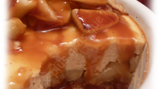 Cheesecake égoïste pomme-cannelle