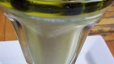 Verrine au fromage blanc, bleuets et gelée au citron