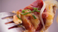 Champignons farcis comme une pizza