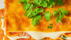 Lasagnes allégées au saumon