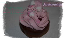 Cupcake chocolat et framboise