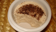 Mousse au café leger à l'agar agar