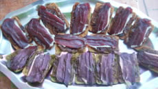 Toasts de speculoos et magret de canard