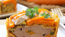 Tourte de veau aux carottes et à l'orange