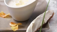 Velouté de châtaignes au gingembre et St Môret®
