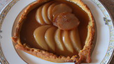 Tarte aux poires à la fourme d'ambert