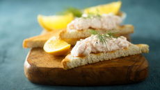Toasts crevettes