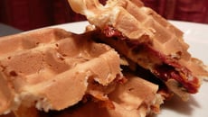 Gaufres tomates mozzarella