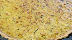 Quiche saumon gambas