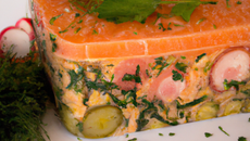 Terrine de saumon classique
