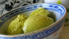 Glace vanille matcha